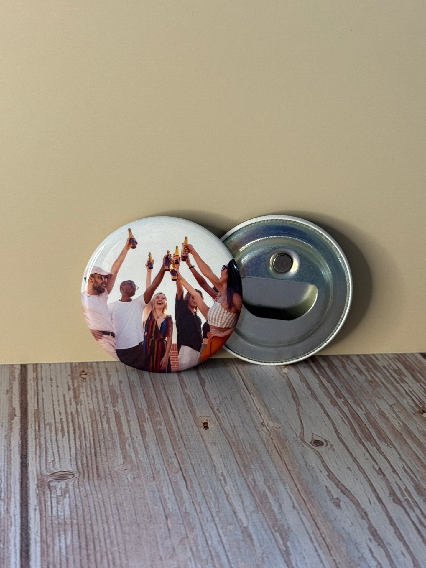 Custom 2.25" Round Bottle Opener